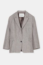Oversized Blazer - Chilly Chocolate - Femme