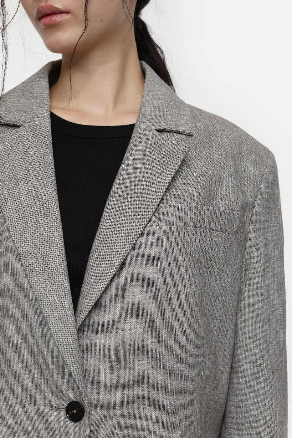 Oversized Blazer - Chilly Chocolate - Femme