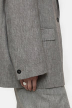 Oversized Blazer - Chilly Chocolate - Femme