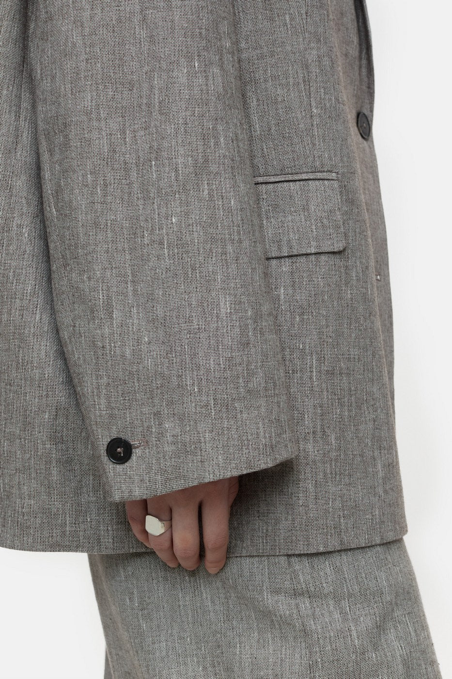 Oversized Blazer - Chilly Chocolate - Femme