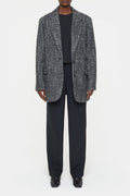 Boyfriend Blazer - Black - Femme
