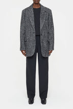 Boyfriend Blazer - Black - Femme