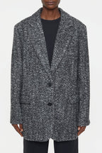 Boyfriend Blazer - Black - Femme