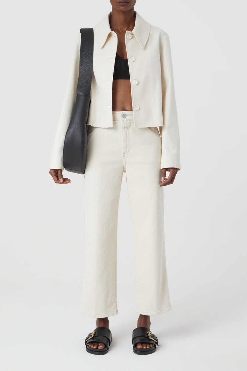 Veste Courte - Ecru - Femme