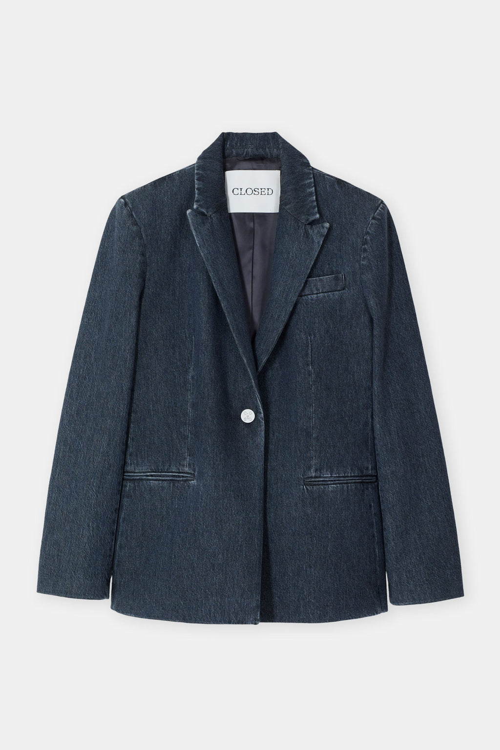 Slim Blazer - Dark Blue - Femme
