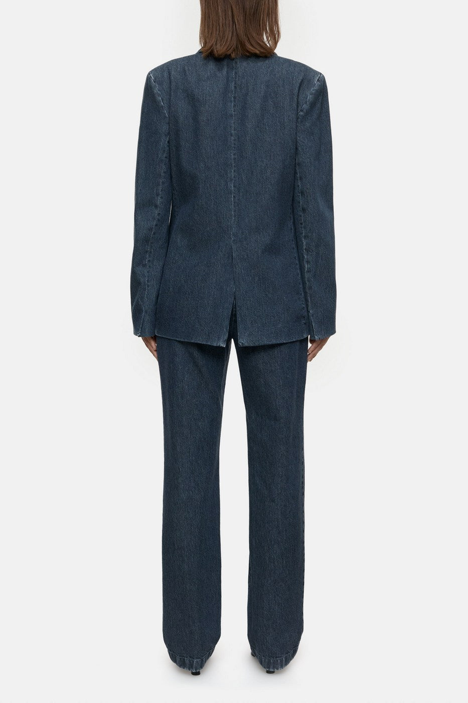 Slim Blazer - Dark Blue - Femme
