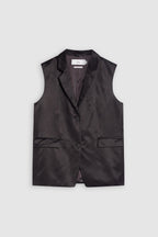 Blazer Vest - Black - Femme