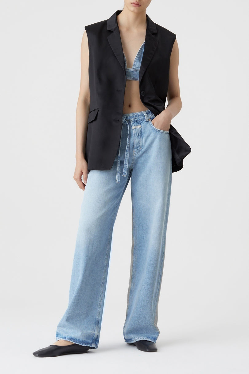 Blazer Vest - Black - Femme