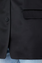 Blazer Vest - Black - Femme