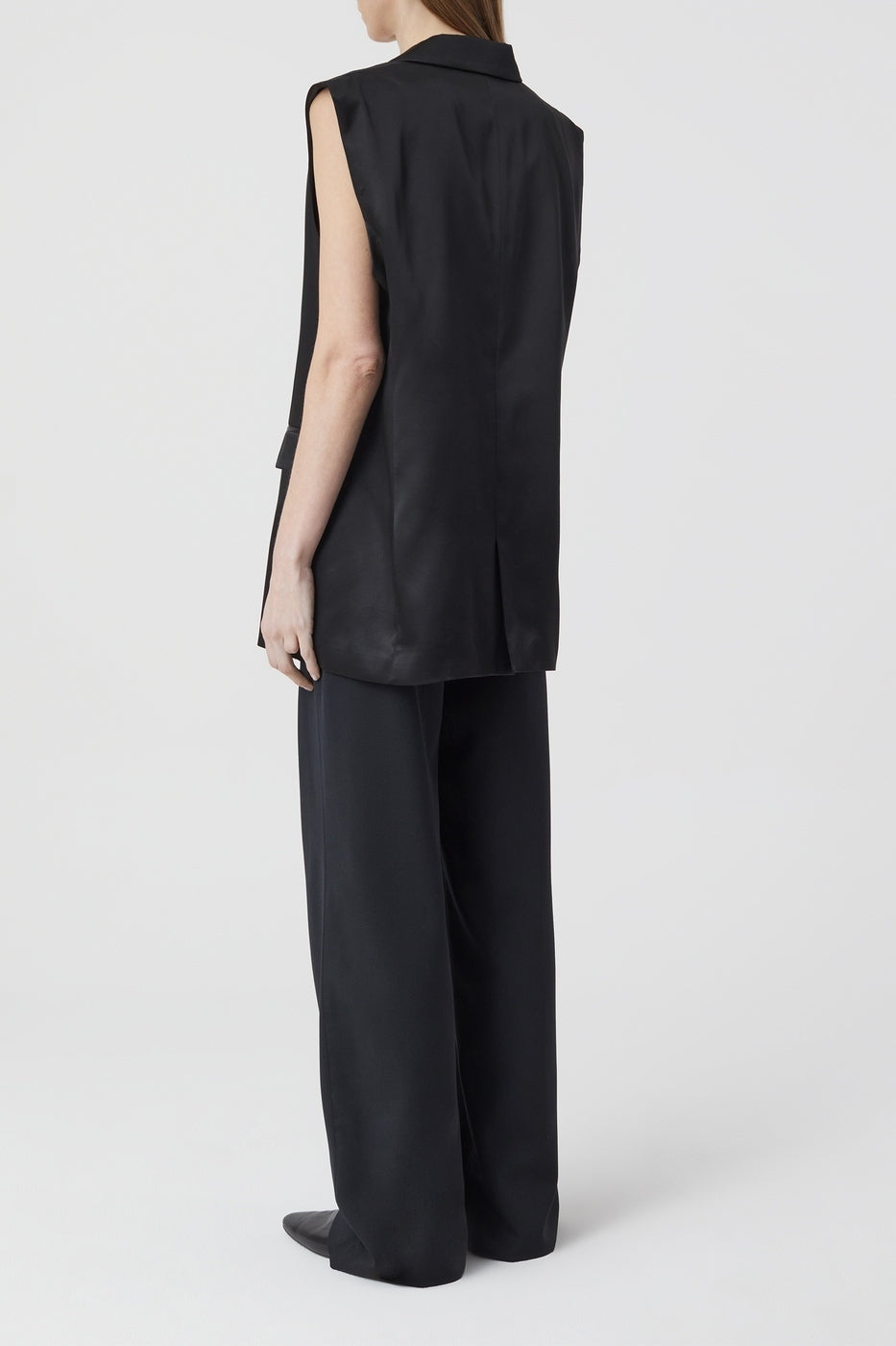 Blazer Vest - Black - Femme