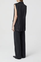 Blazer Vest - Black - Femme