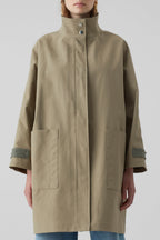 Rain Parka - Grey Marble - Femme