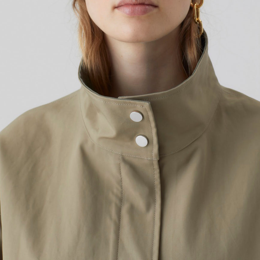 Rain Parka - Grey Marble - Femme