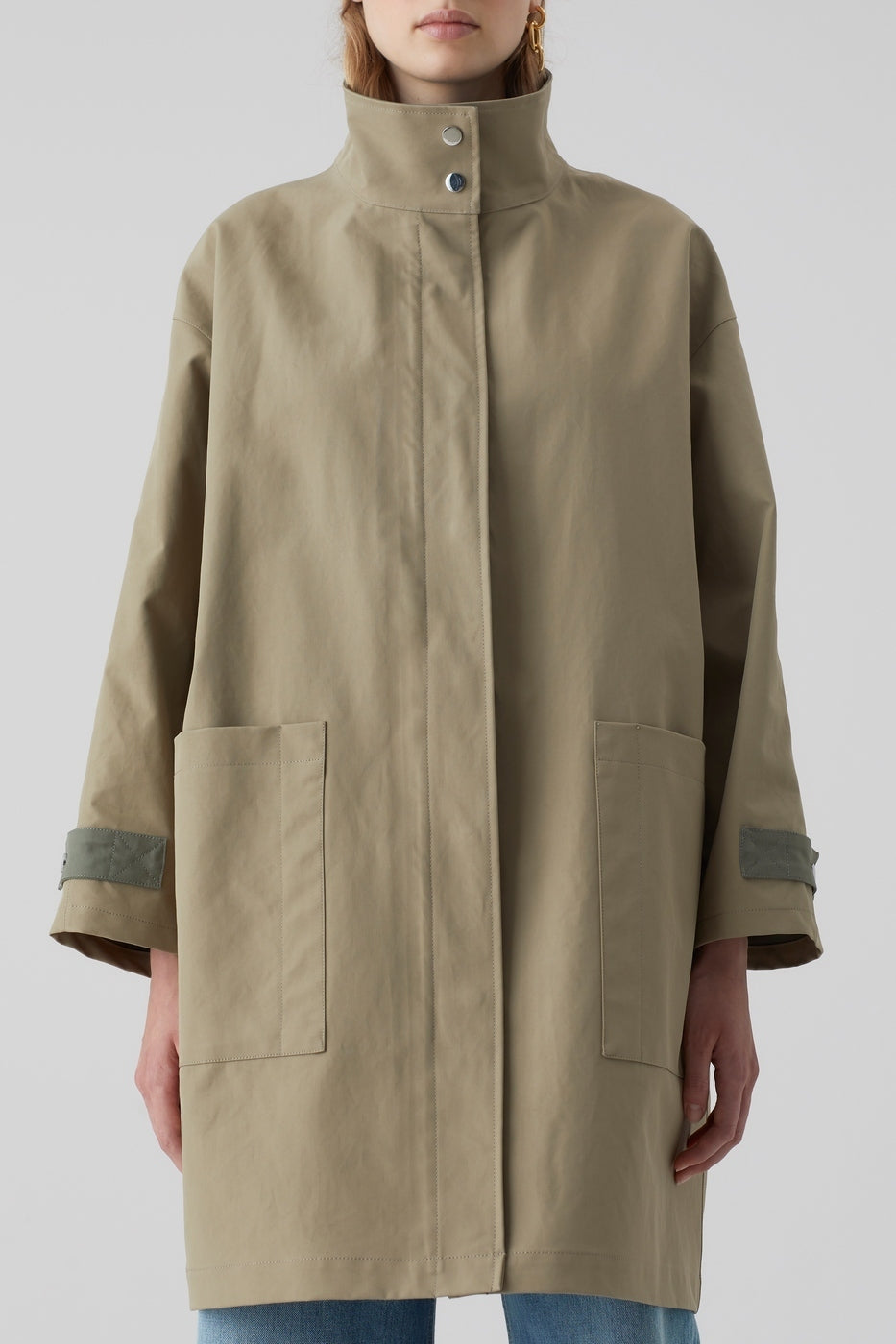 Rain Parka - Grey Marble - Femme