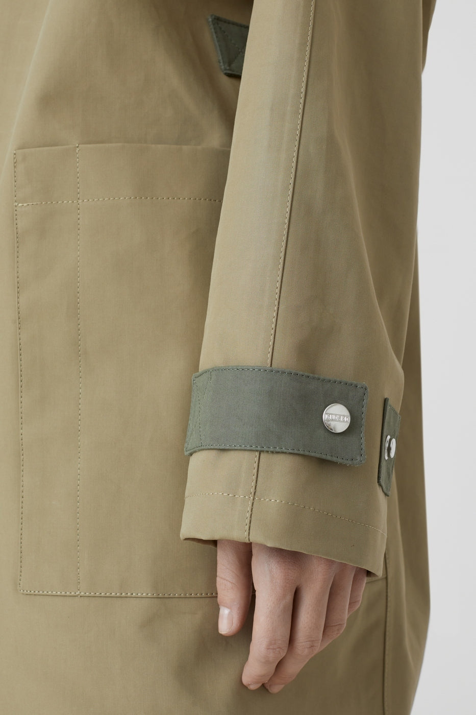 Rain Parka - Grey Marble - Femme