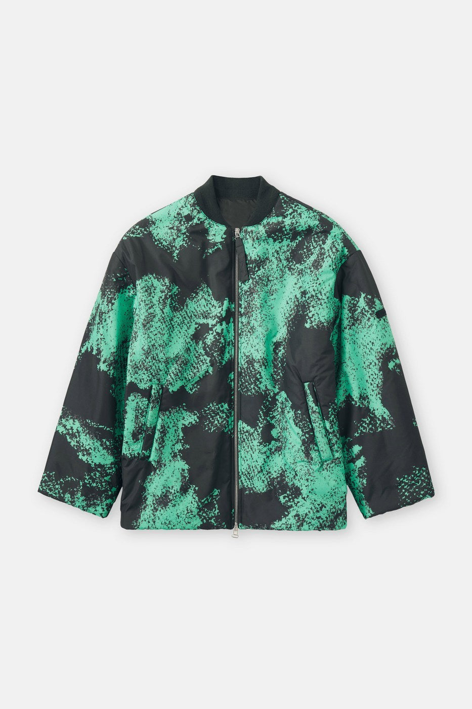 Veste Bomber - Green Weed - Femme