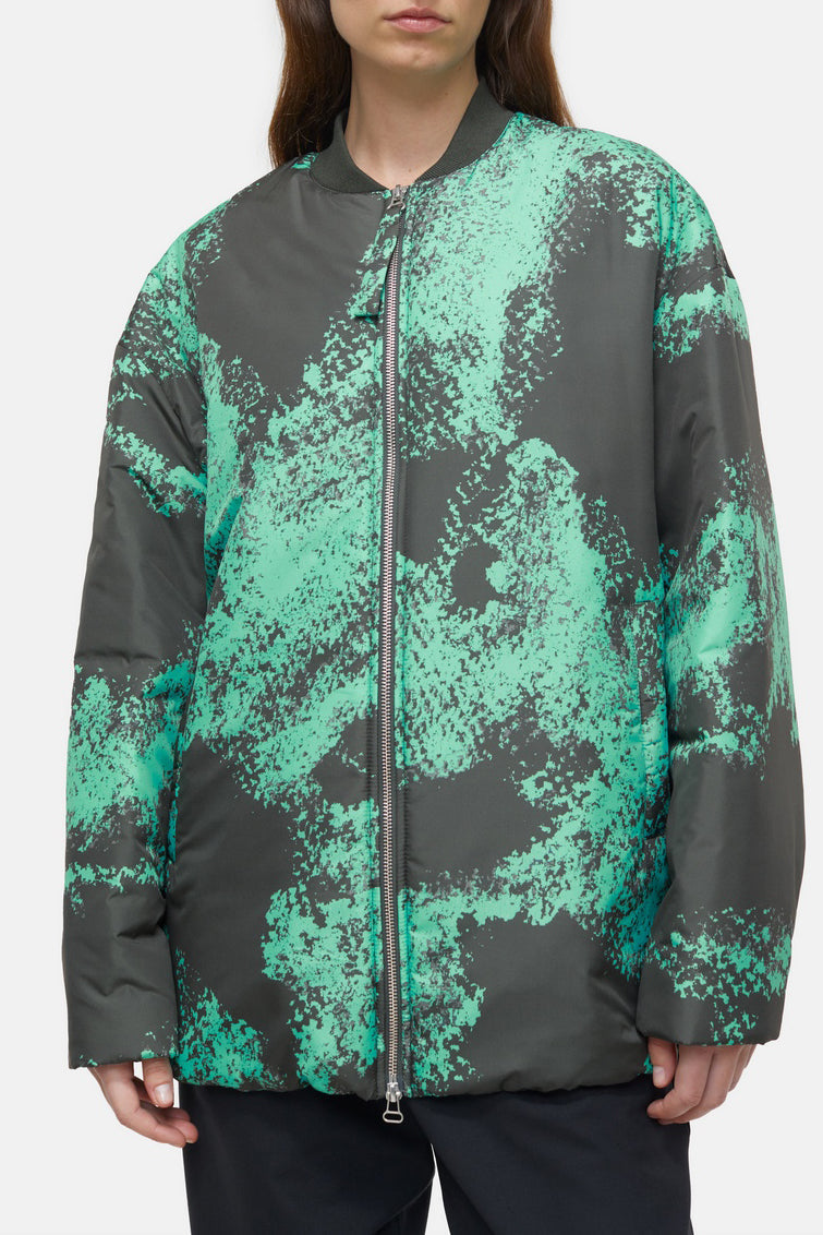 Veste Bomber - Green Weed - Femme