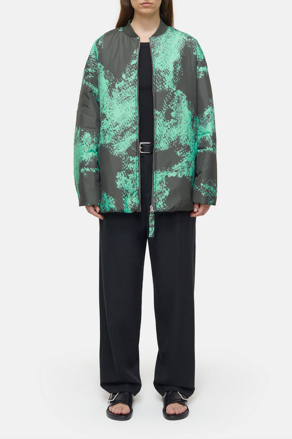 Veste Bomber - Green Weed - Femme