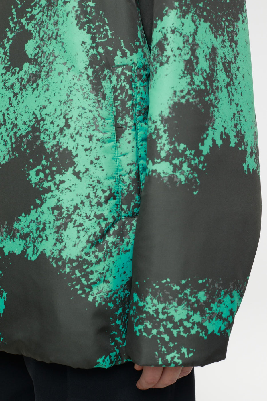 Veste Bomber - Green Weed - Femme