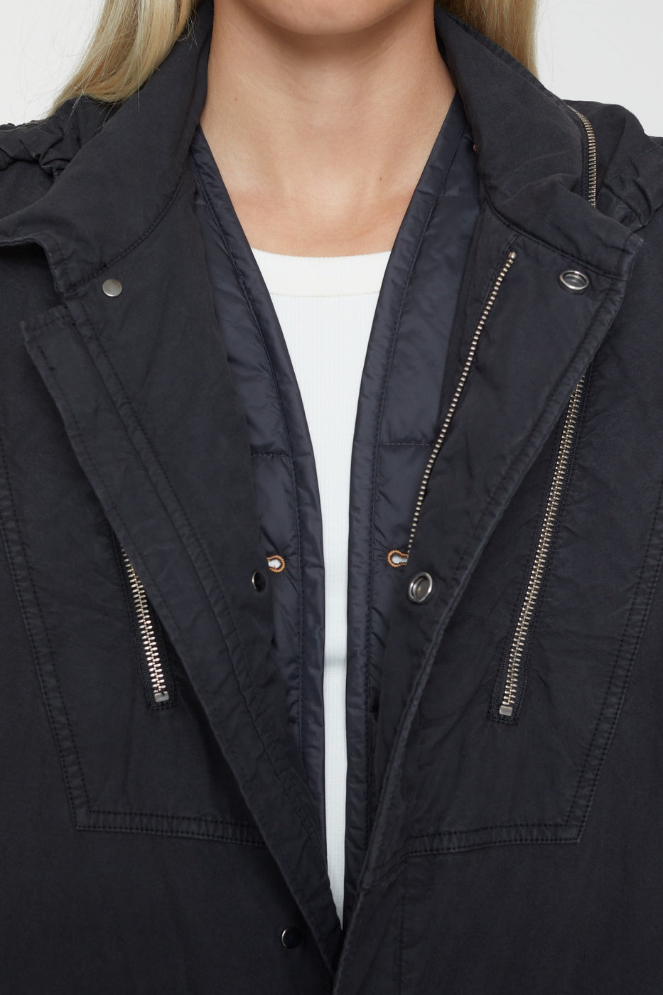Parka - Black - Femme