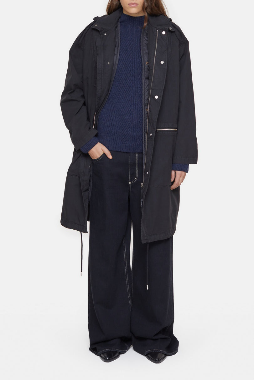 Parka - Black - Femme