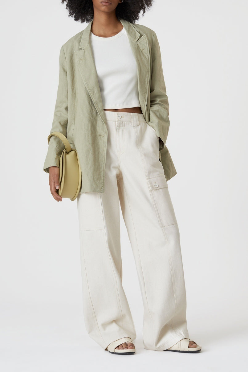 Kaycee - Light Moss Green - Femme