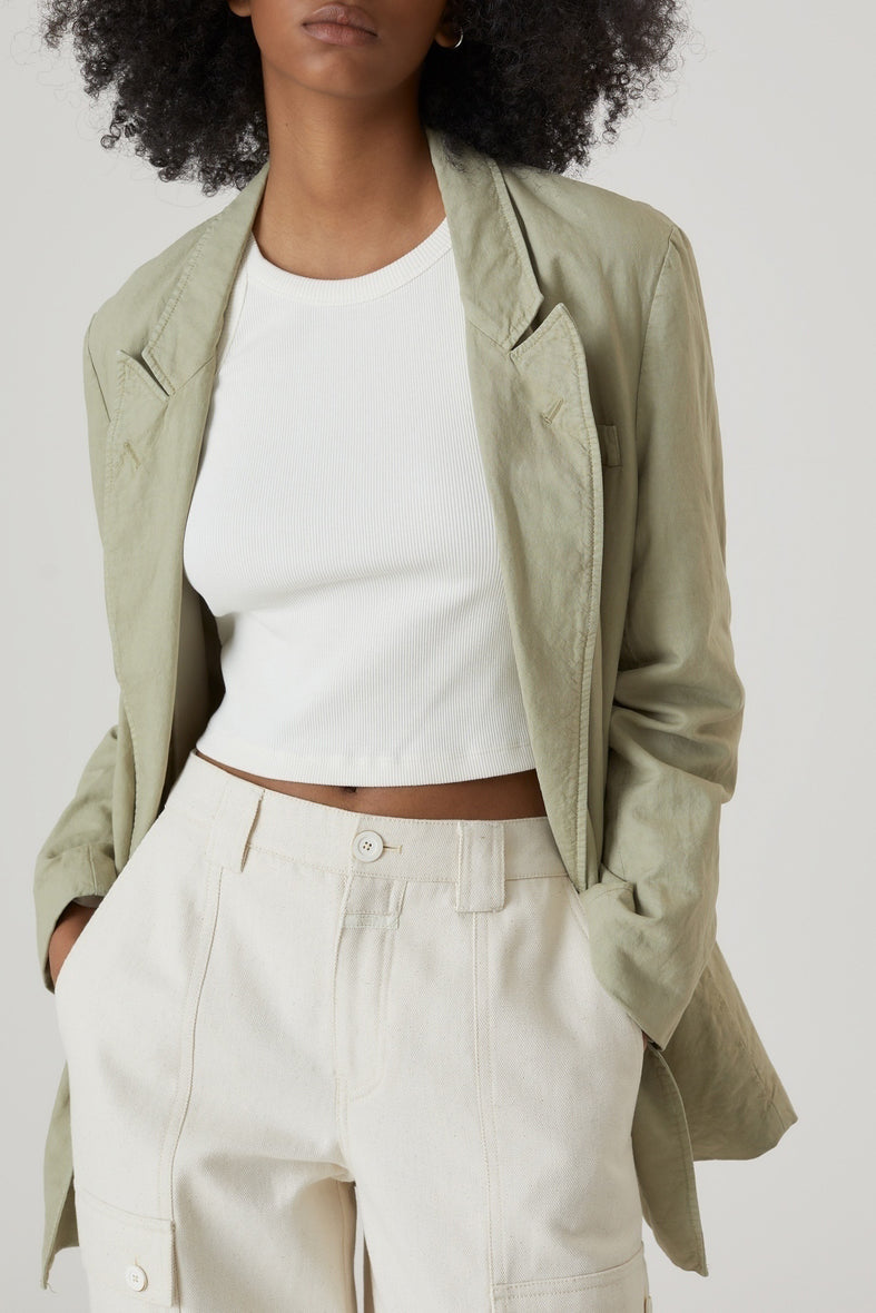 Kaycee - Light Moss Green - Femme