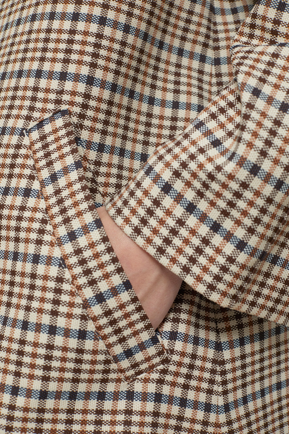Manteau Long À Simple Boutonnage - Brown Sugar - Femme