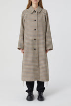 Manteau Long À Simple Boutonnage - Brown Sugar - Femme