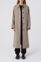 Manteau Long À Simple Boutonnage - Brown Sugar - Femme