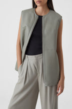 Sheepskin Vest - Grey Marble - Femme