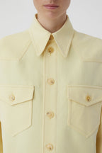 Western Shirt - Yellow Orchid - Femme