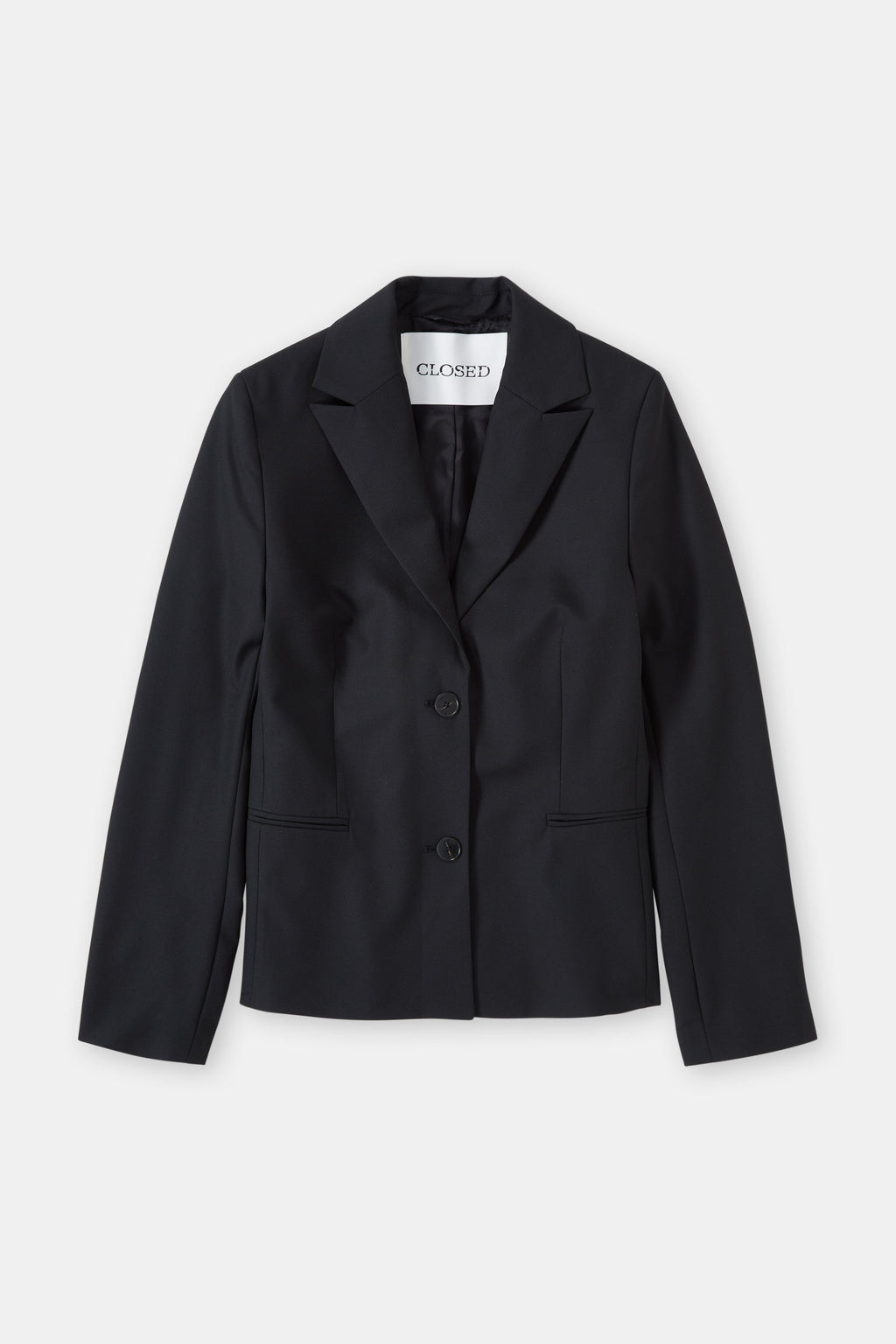 Fitted Blazer - Black - Femme