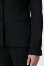 Fitted Blazer - Black - Femme