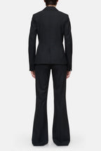 Fitted Blazer - Black - Femme