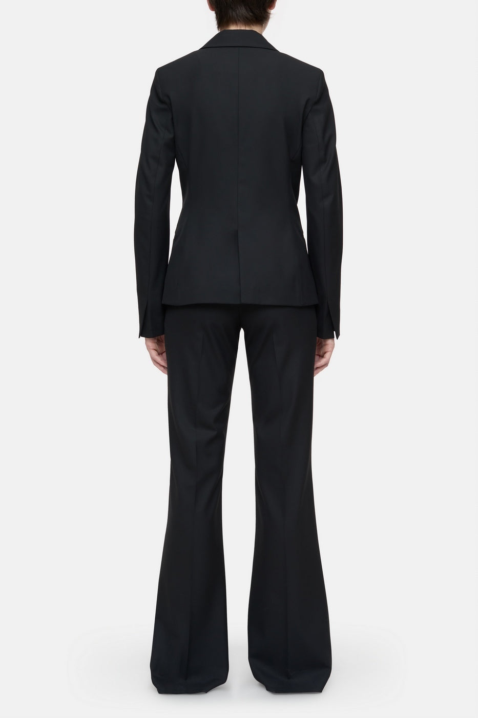 Fitted Blazer - Black - Femme