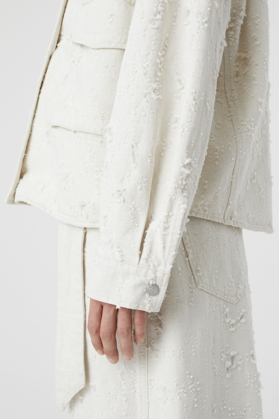 Veste De Terrain - Creme - Femme