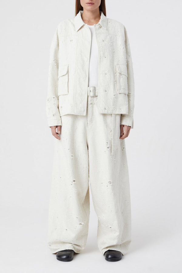 Veste De Terrain - Creme - Femme