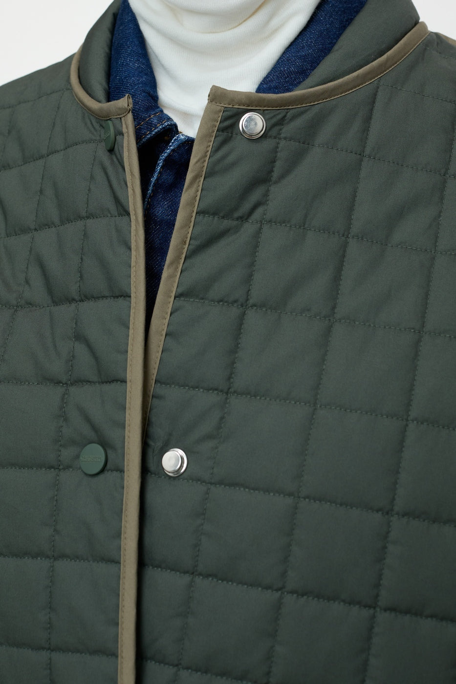 Manteau Matelassé Réversible - Pini Green - Femme