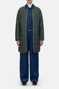 Manteau Matelassé Réversible - Pini Green - Femme