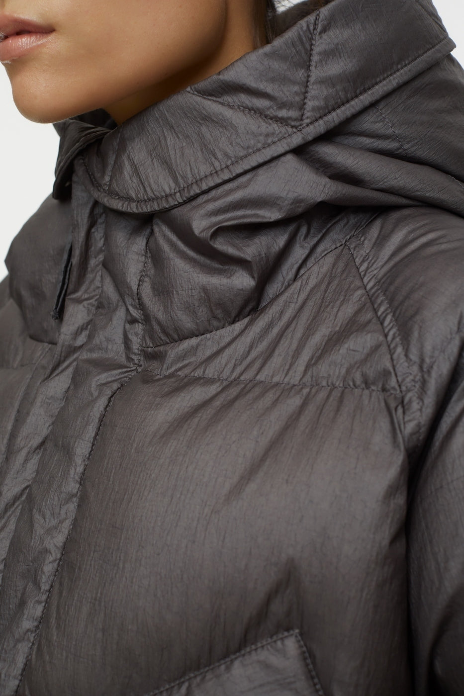 Manteau Mouleant  - Charcoal - Femme