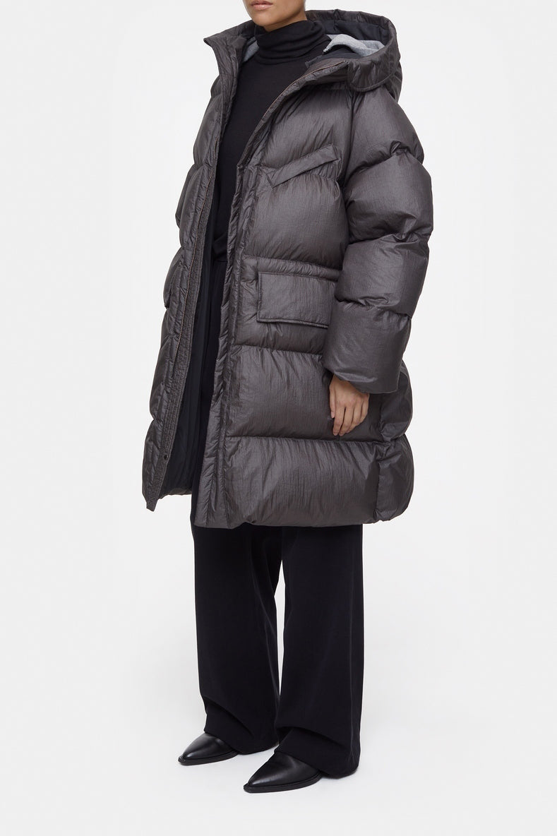 Manteau Mouleant  - Charcoal - Femme