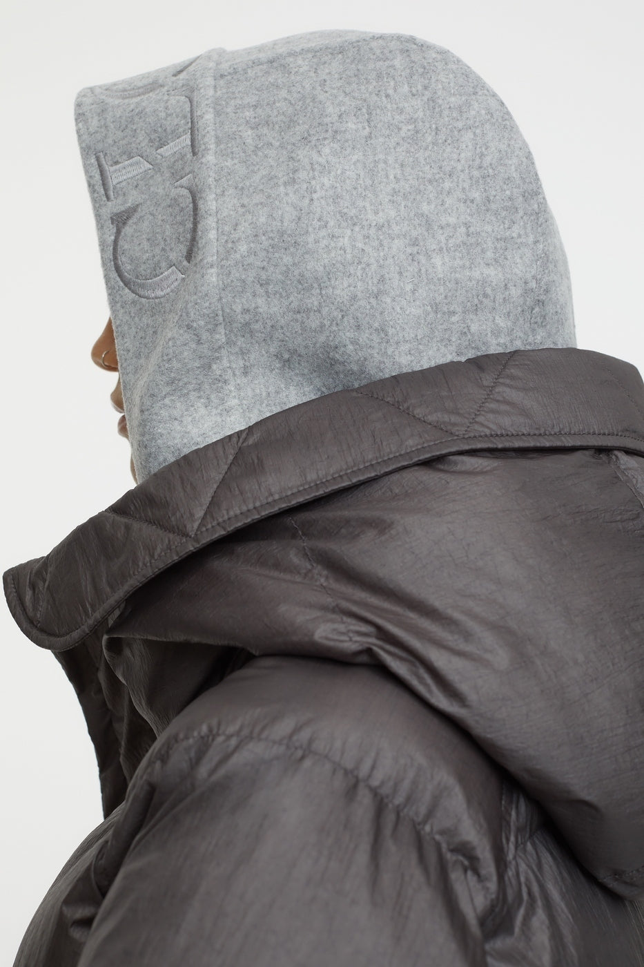 Manteau Mouleant  - Charcoal - Femme