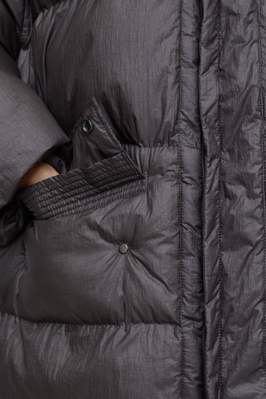 Manteau Mouleant  - Charcoal - Femme
