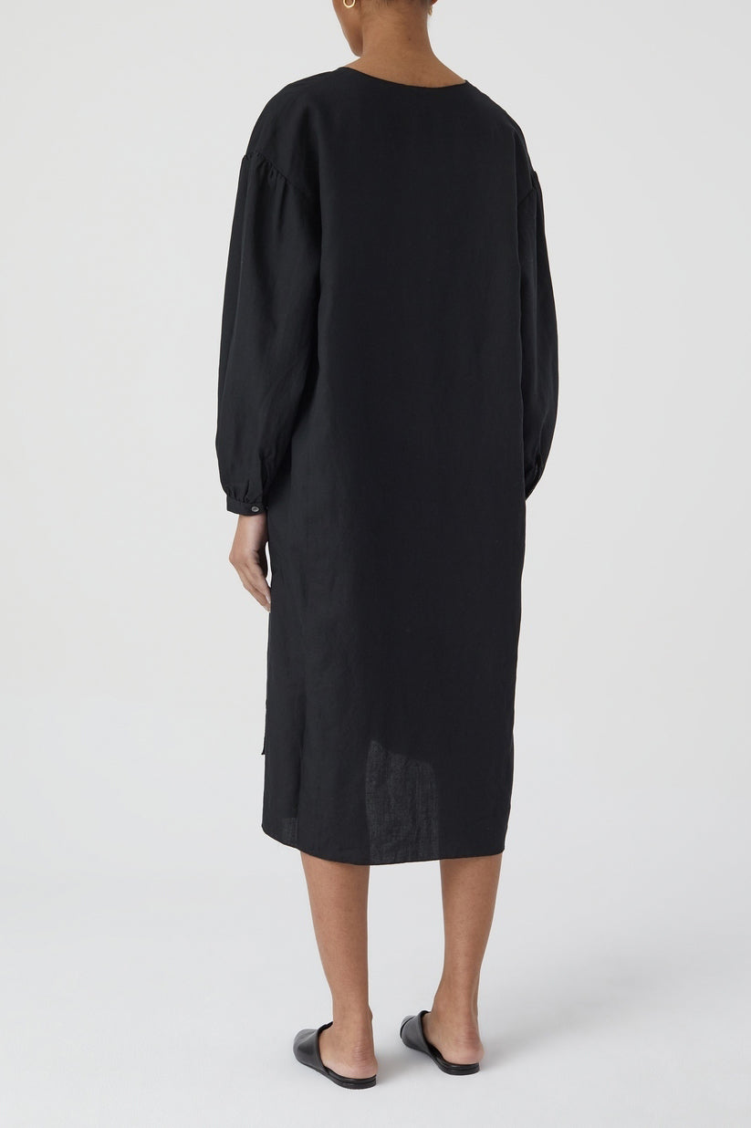 Robe À Manche Bouffantes