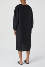 Robe À Manche Bouffantes