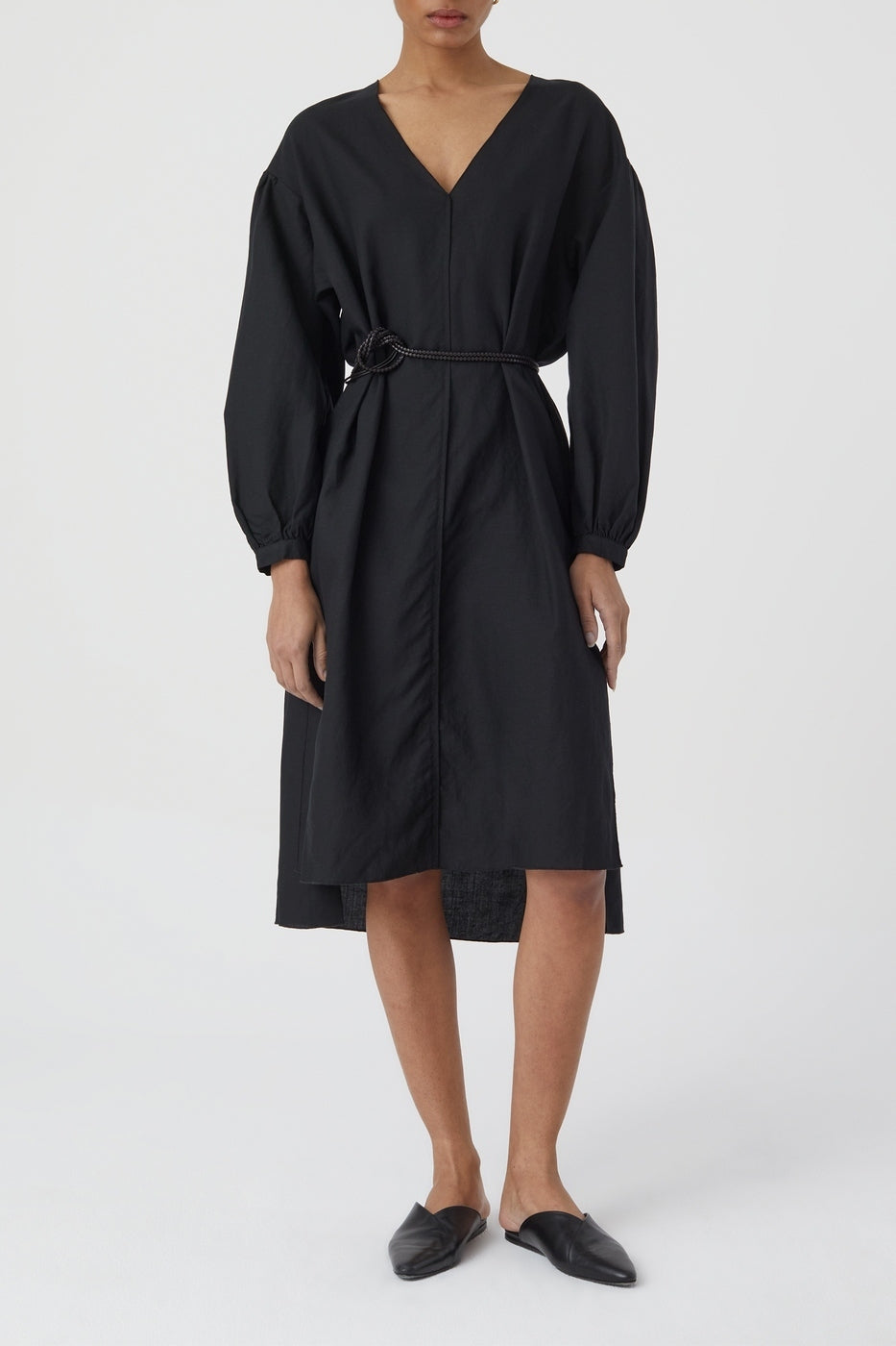 Robe À Manche Bouffantes