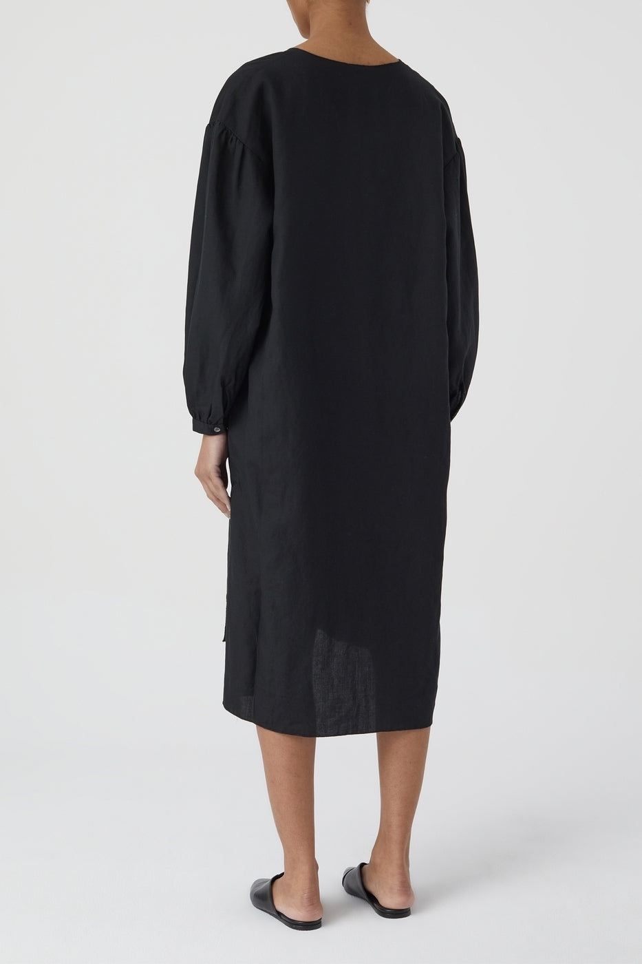 Robe À Manche Bouffantes