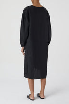 Robe À Manche Bouffantes