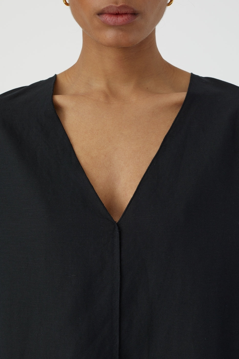 Robe À Manche Bouffantes